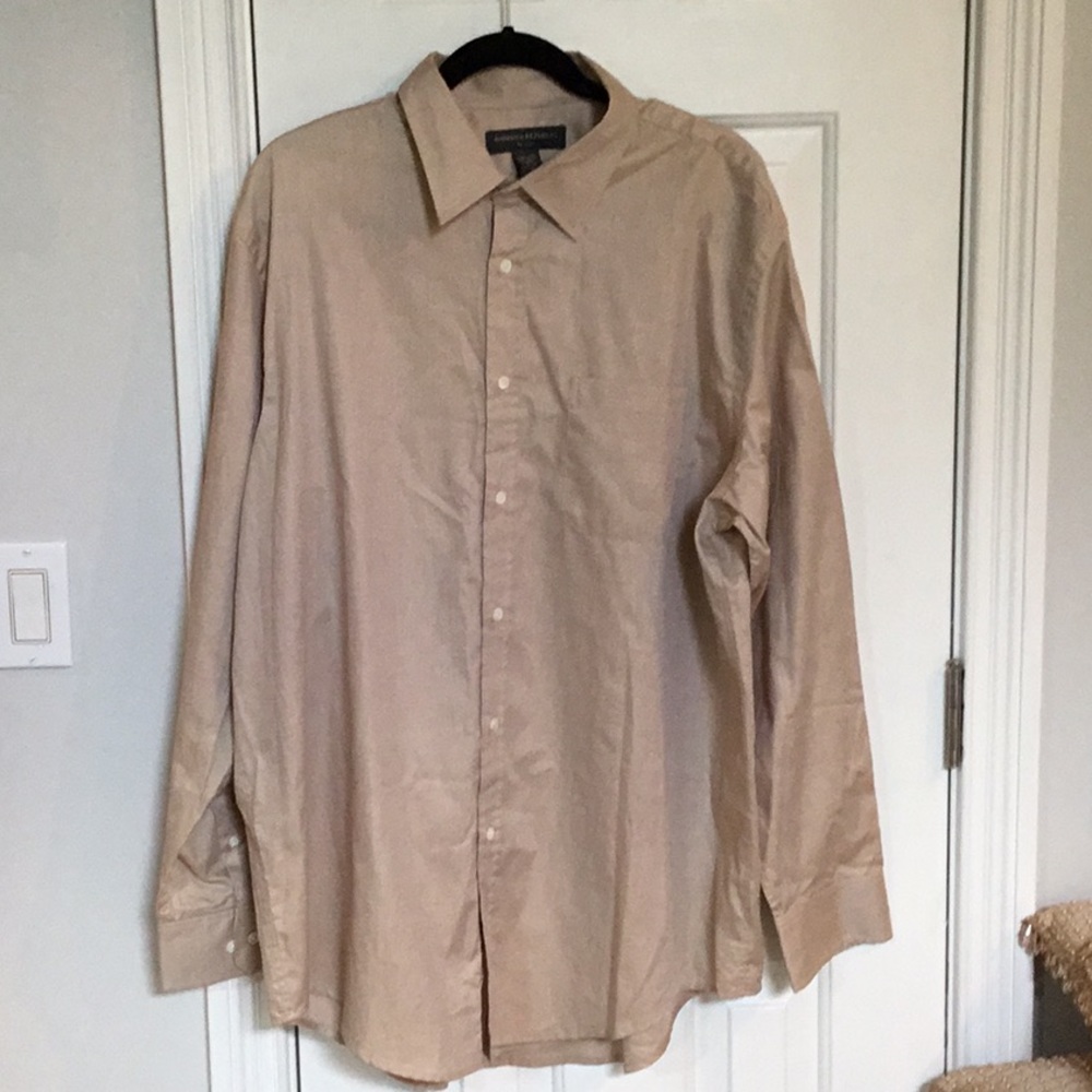 NWT Banana Republic Brown Cotton Shirt